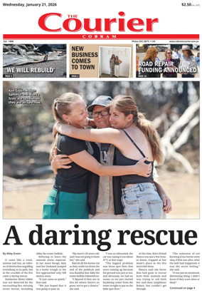 Cover of The Cobram Courier