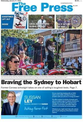 Cover of The Free Press (Corowa)