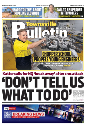 Cover of Townsville Bulletin