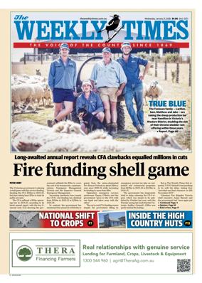 Cover of Weekly Times