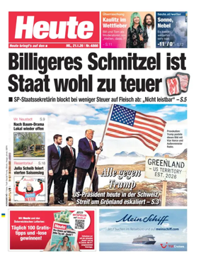 Cover of Heute - Niederosterreich Ausgabe