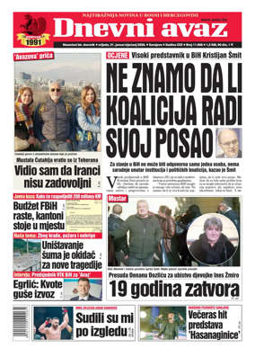 Cover of Dnevni avaz