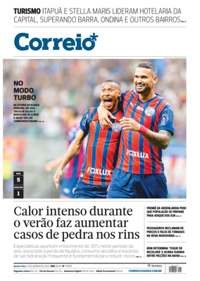 Cover of Correio da Bahia