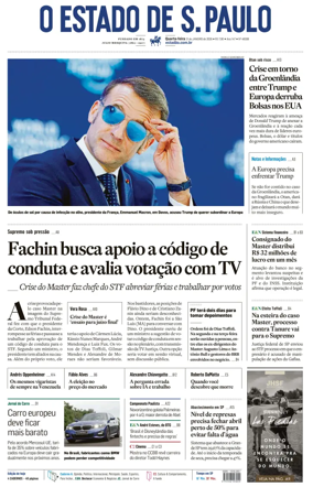 Cover of O Estado de S. Paulo