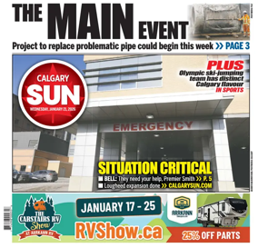 Cover of Calgary Sun