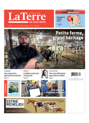 Cover of La Terre de chez nous