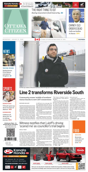 Cover of Ottawa Citizen