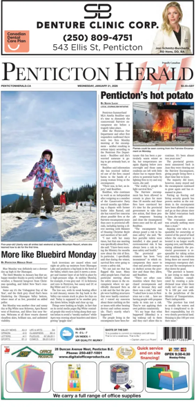 Cover of Penticton Herald