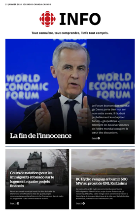 Cover of Radio-Canada Info