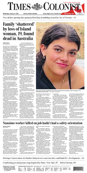 Cover of Times Colonist