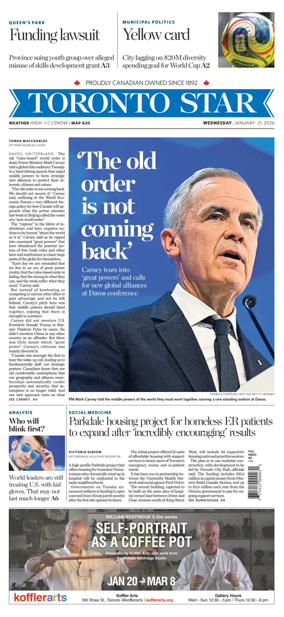 Cover of Toronto Star