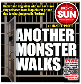 Cover of Toronto Sun