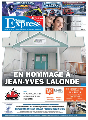 Cover of Tribune Express