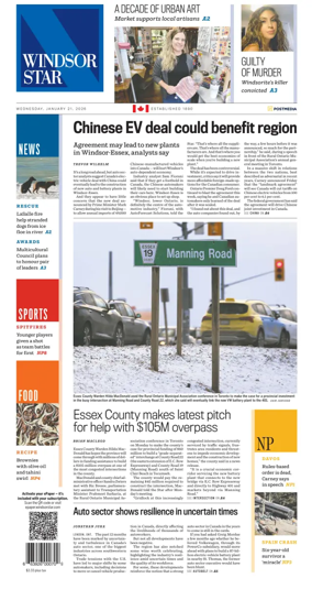 Cover of Windsor Star
