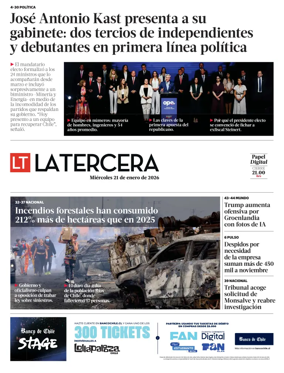 Cover of La Tercera
