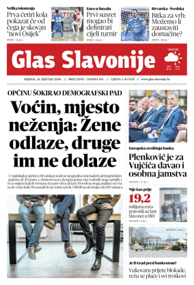 Cover of Glas Slavonije