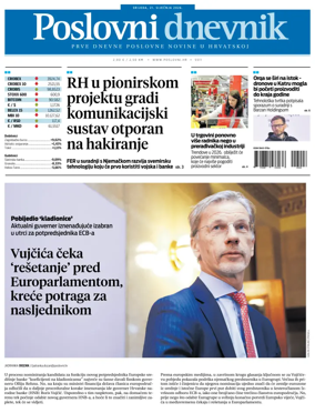 Cover of Poslovni Dnevnik