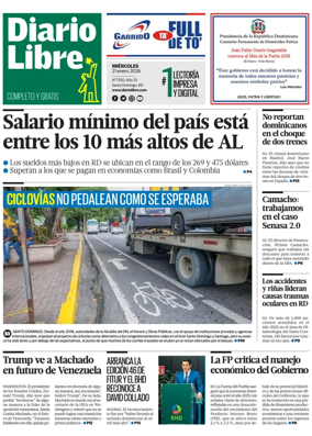Cover of Diario Libre (Republica Dominicana)