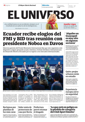 Cover of El Universo