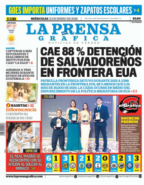 Cover of La Prensa Grafica