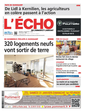 Cover of L'Echo de l'Armor et de l'Argoat