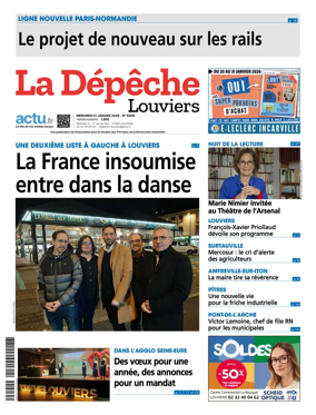 Cover of La Depeche Louviers