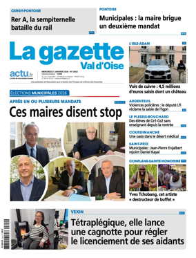 Cover of La Gazette Val d'Oise