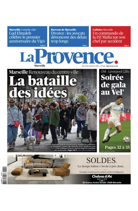 Cover of La Provence Marseille