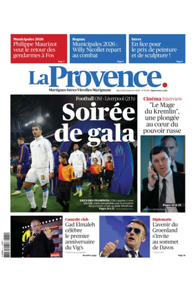 Cover of La Provence Martigues-Istres-Vitrolles-Marignane
