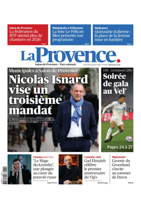 Cover of La Provence Salon-de-Provence / Pays salonais
