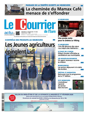 Cover of Le Courrier de l'Eure