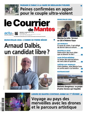 Cover of Le Courrier de Mantes