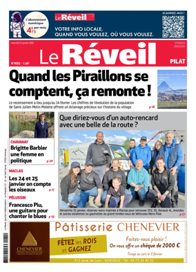 Cover of Le Reveil du Vivarais – edition Pilat