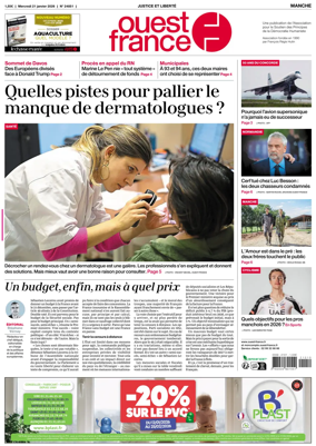 Cover of Ouest France (Manche)