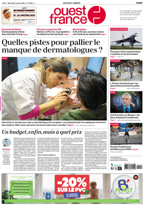 Cover of Ouest France (Orne)