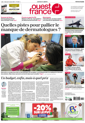 Cover of Ouest France (Pays d'Auge)