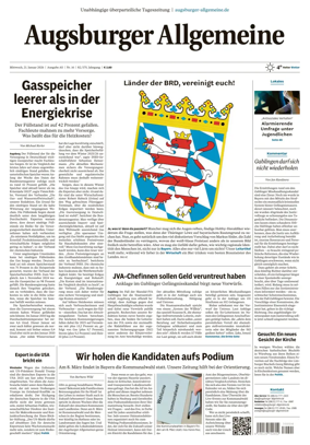 Cover of Augsburger Allgemeine (Ausgabe Stadt)