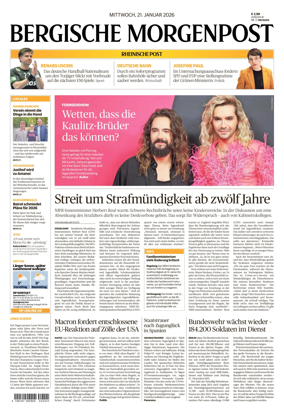 Cover of Bergische Morgenpost Wermelskirchen/Huckeswagen/Radevormwald