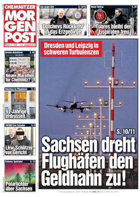 Cover of Chemnitzer Morgenpost