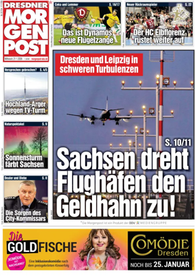 Cover of Dresdner Morgenpost
