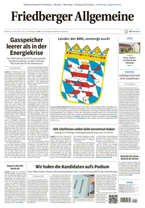 Cover of Friedberger Allgemeine