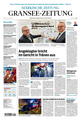 Cover of Gransee-Zeitung