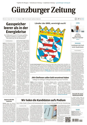 Cover of Guenzburger Zeitung