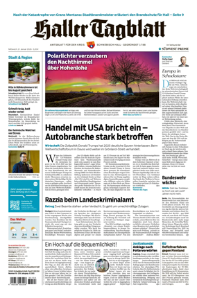 Cover of Haller Tagblatt