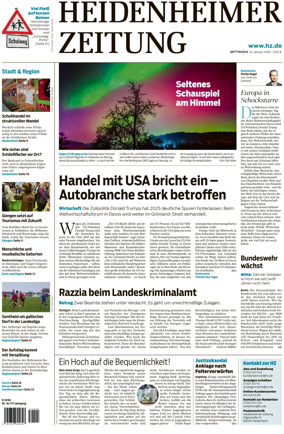 Cover of Heidenheimer Zeitung