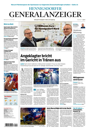 Cover of Hennigsdorfer Generalanzeiger