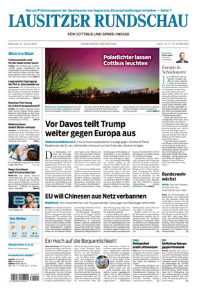 Cover of Lausitzer Rundschau