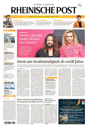 Cover of Rheinische Post Ratingen