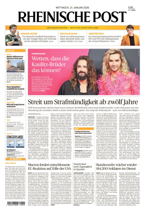 Cover of Rheinische Post - Xanten and Moers