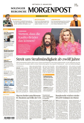 Cover of Solinger Bergische Morgenpost/Remscheid